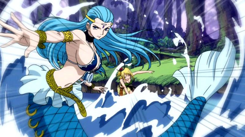 Aquarius the Water Bearer - Lucy Heartfilia's Celestial Spirit after Layla (Lucy's Mother)